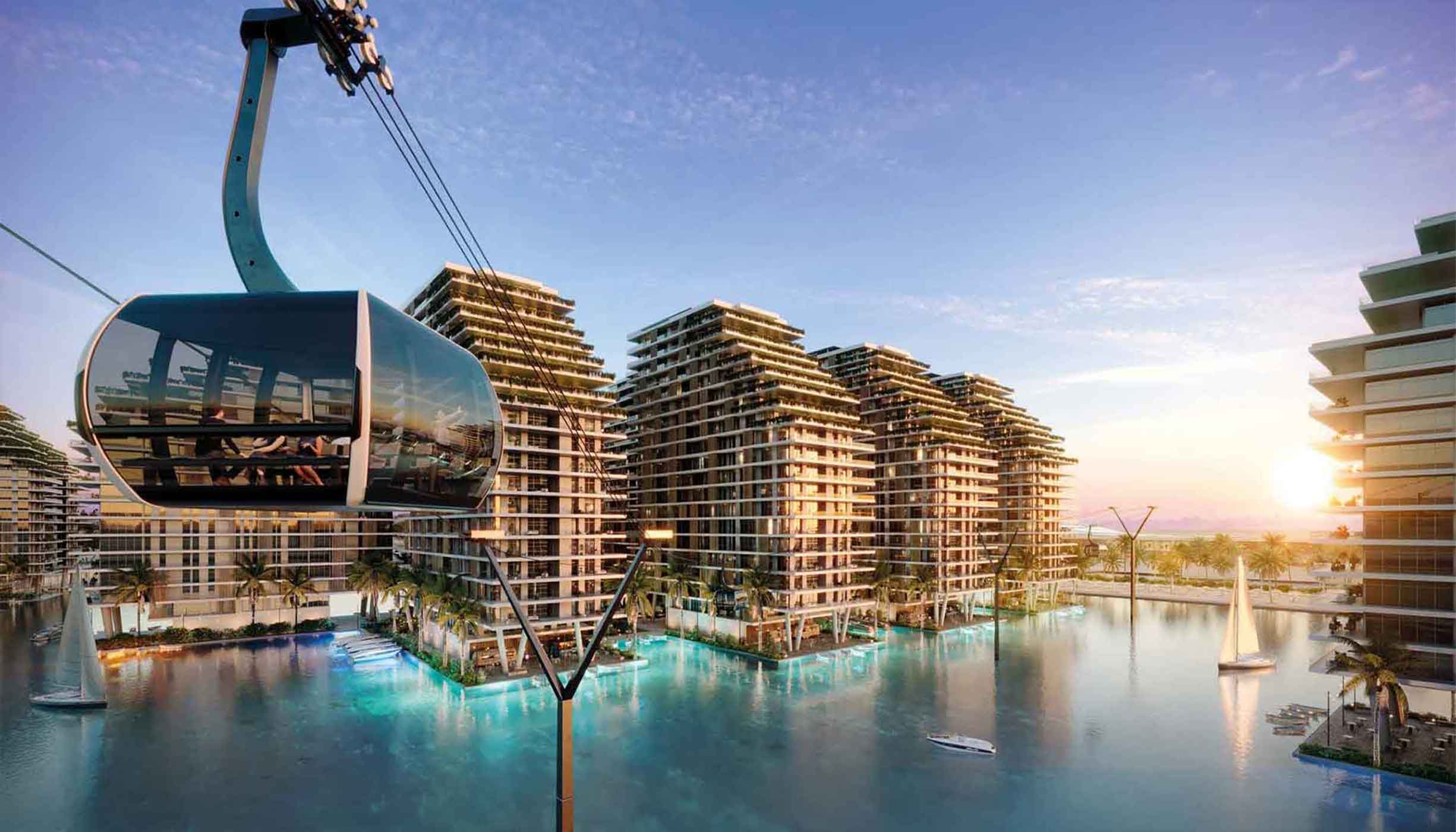 Azizi Venice, canal-facing residential community, Dubai South