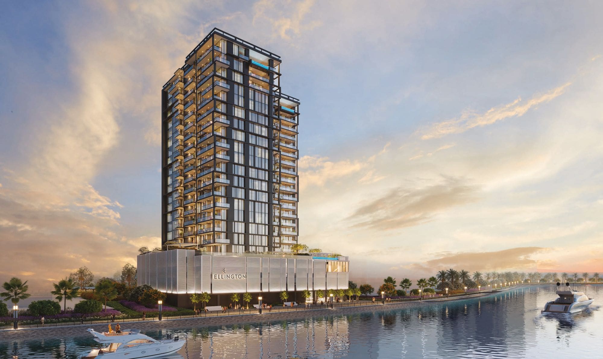 Windsor House II by Ellington, exterior render, Dubai South