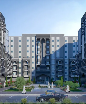Durrat Al Madinah 1 — community render, Al Dar, Madinah
