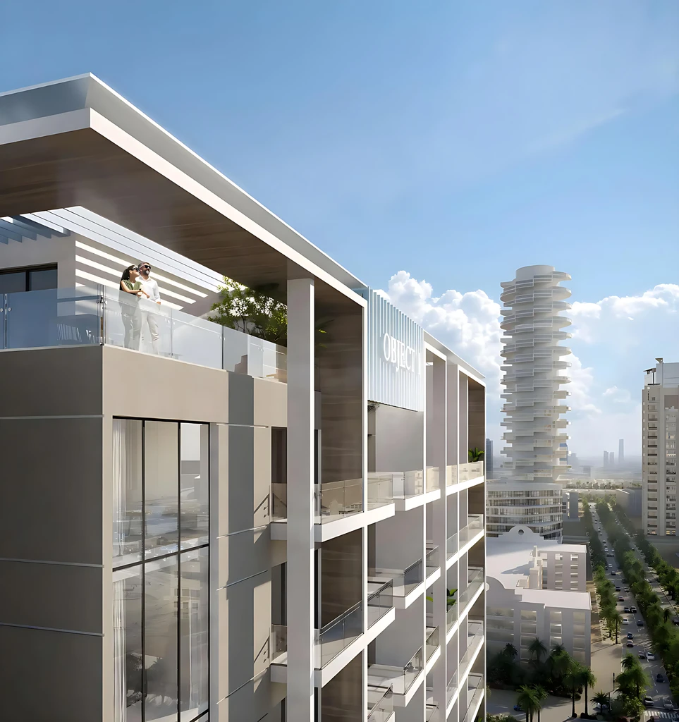 Windsor House II by Ellington, architectural render, Dubai South