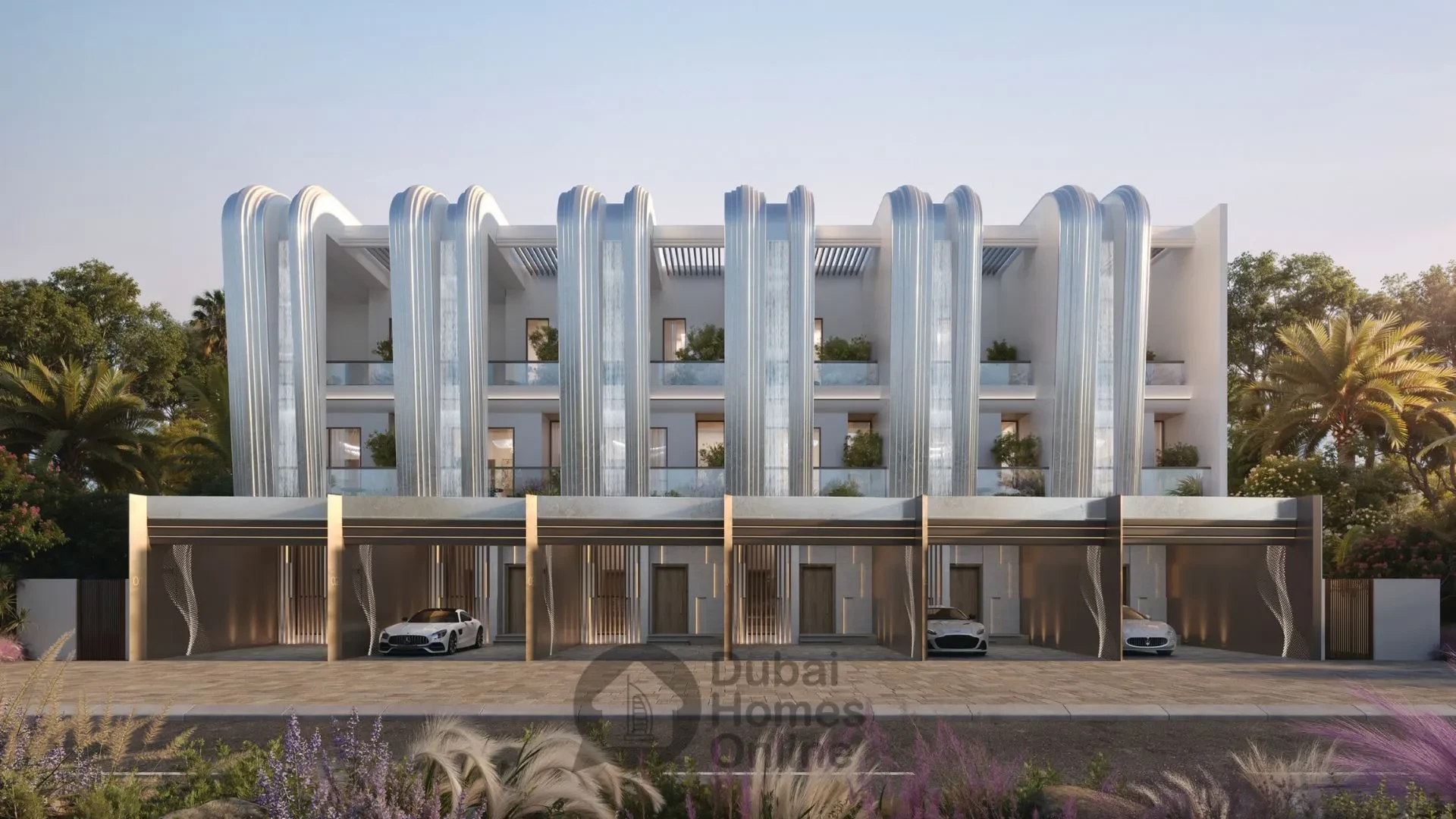Regent's Park by LEOS, architectural render, Wadi Al Safa 5, Dubailand