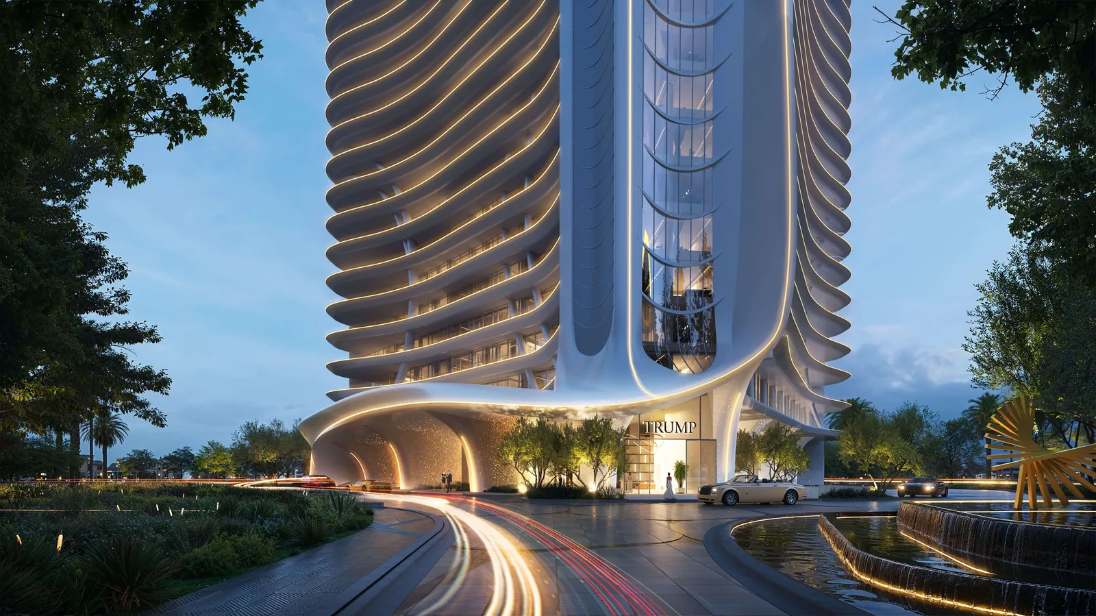 Trump Tower Jeddah — Corniche Road view, Jeddah